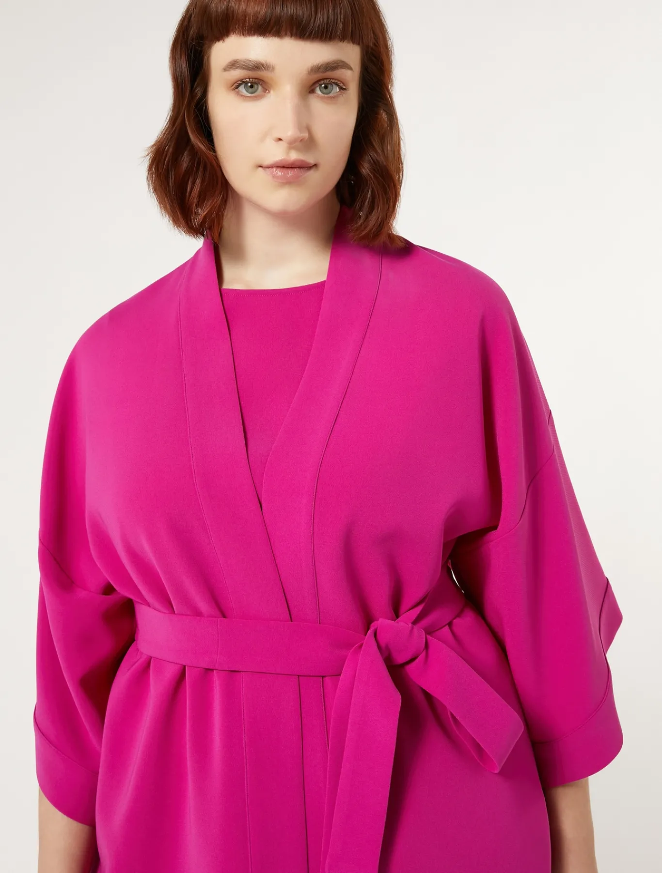Marina Rinaldi Tunique en cady triacétate FUCHSIA Fashion