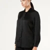 Marina Rinaldi Tunique en satin NOIR Fashion