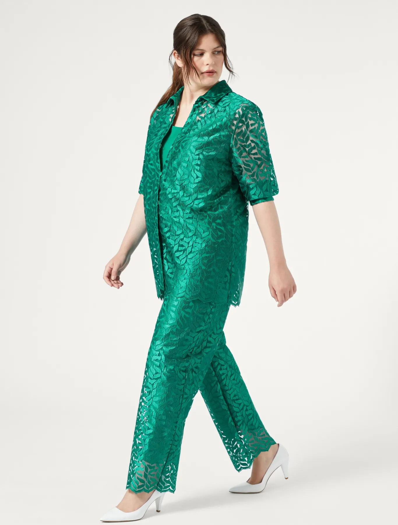 Marina Rinaldi Tunique en tulle brodé JADE Outlet