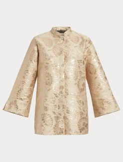 Marina Rinaldi Tunique jacquard MIEL Online