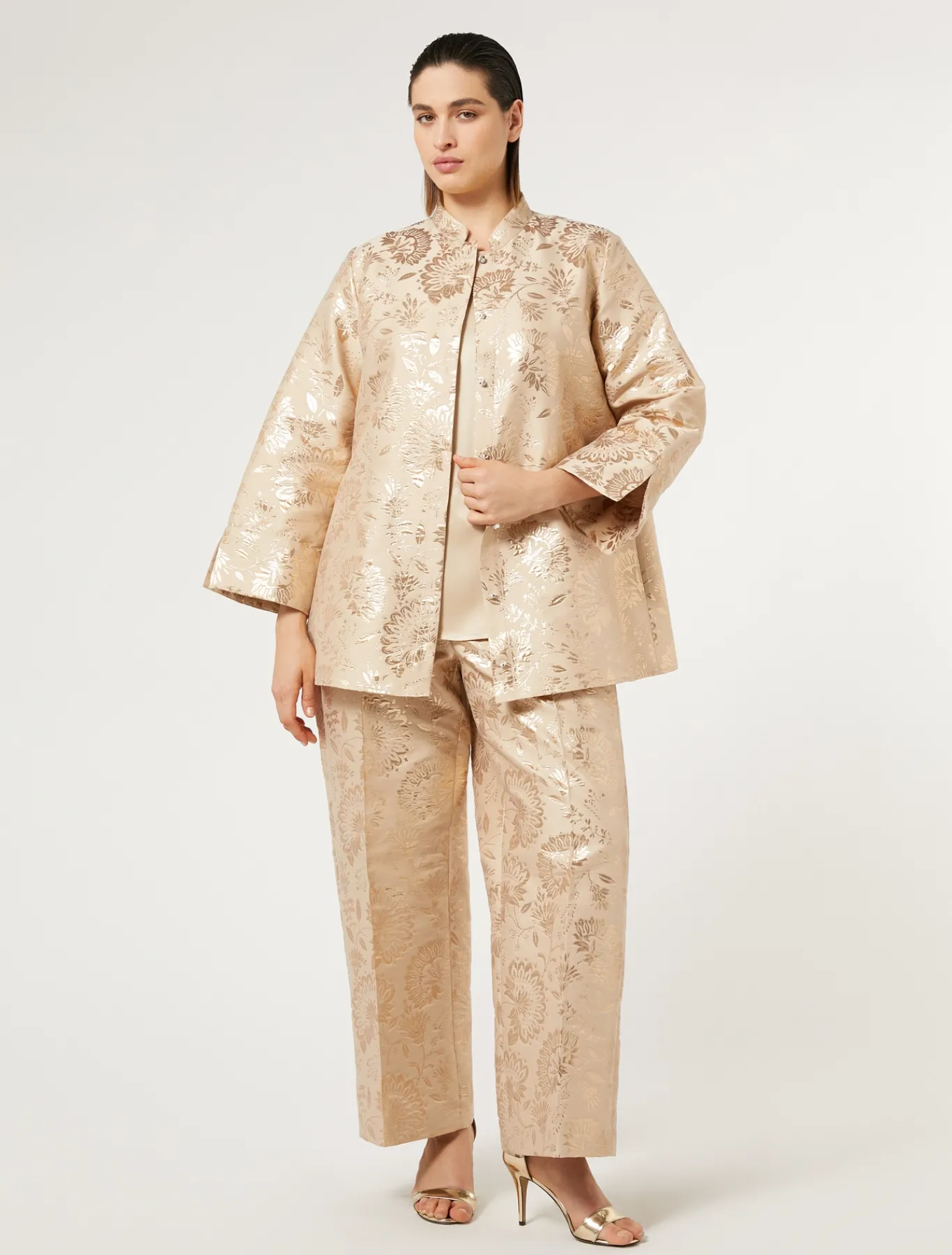 Marina Rinaldi Tunique jacquard MIEL Online