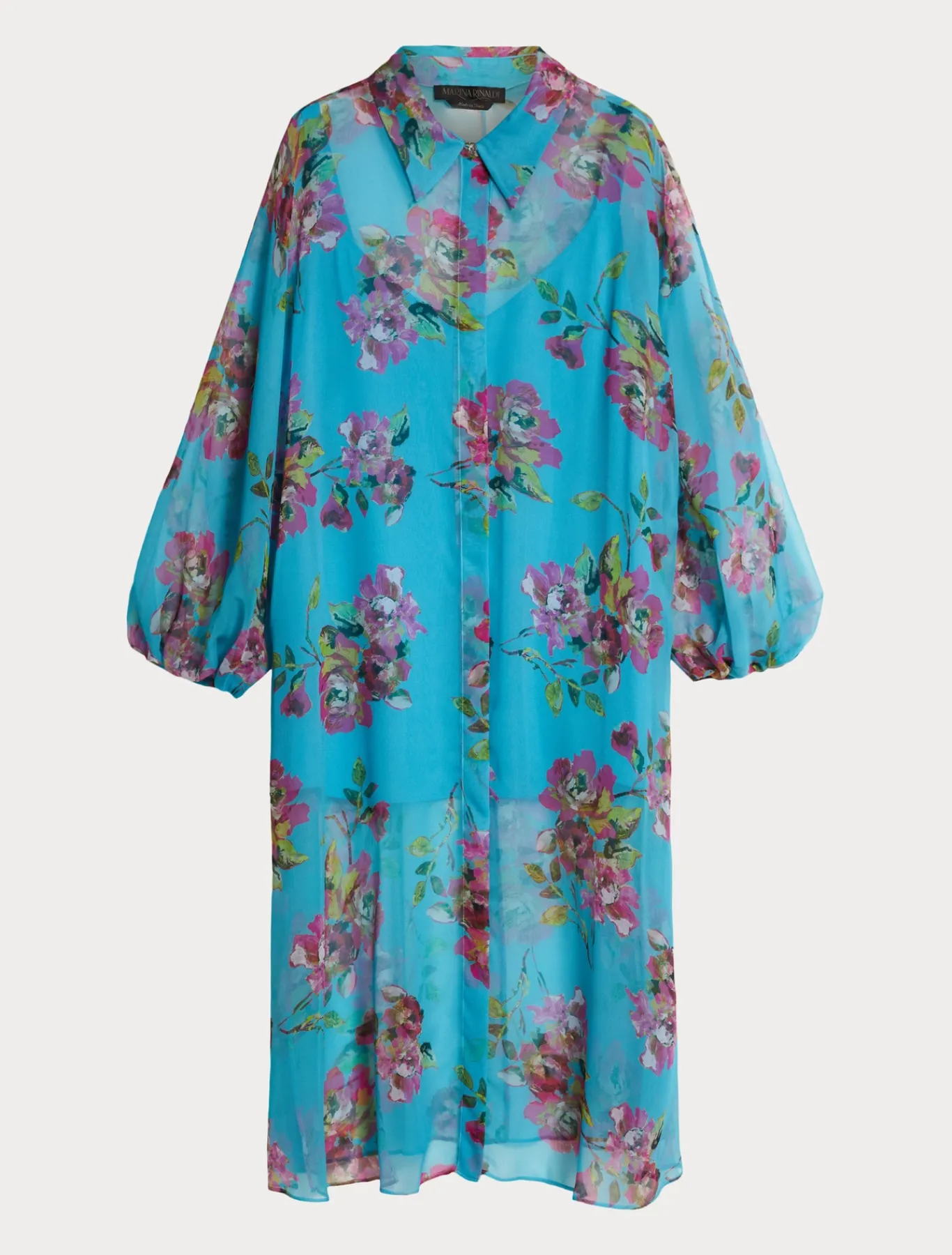 Marina Rinaldi Tunique longue et haut TURQUOISE Sale