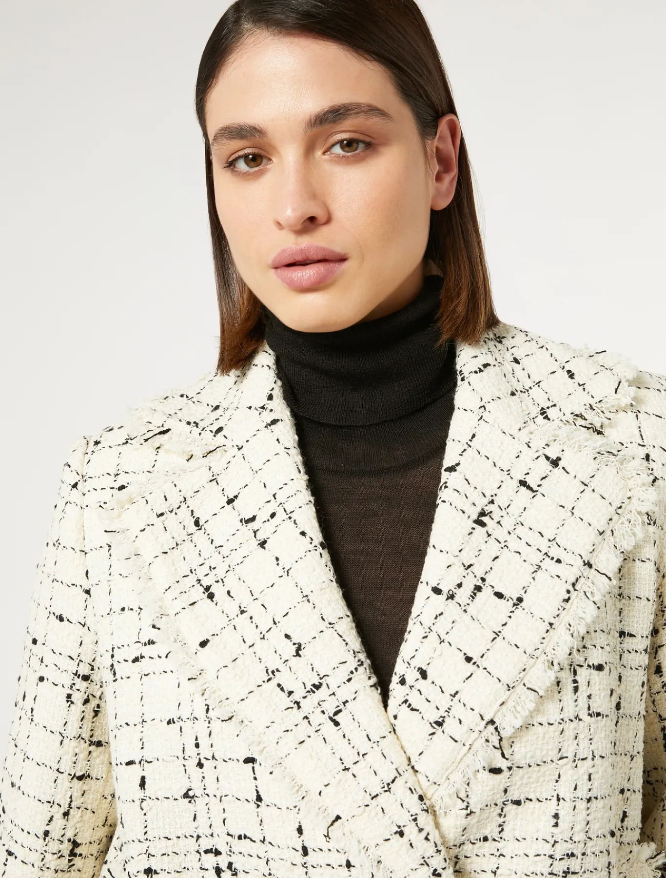 Marina Rinaldi Veste blazer à carreaux BLANC Sale