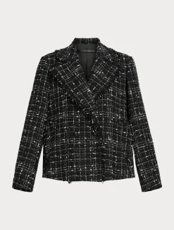 Marina Rinaldi Veste blazer à carreaux NOIR Best