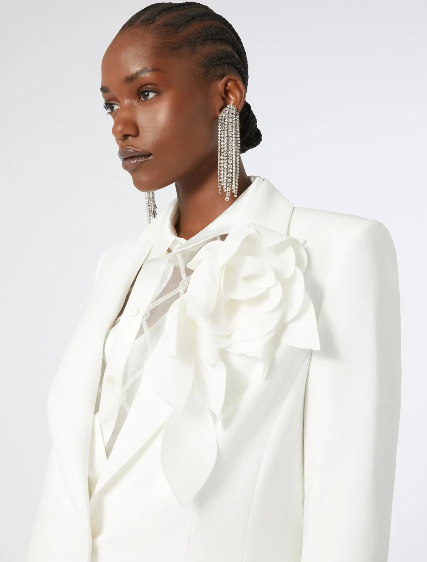 Marina Rinaldi Veste blazer en cady BLANC Best