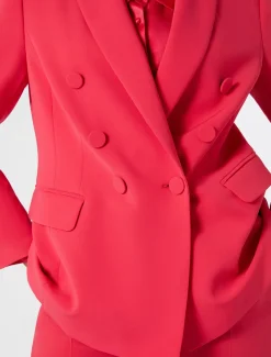 Marina Rinaldi Veste blazer en cady FUCHSIA Discount