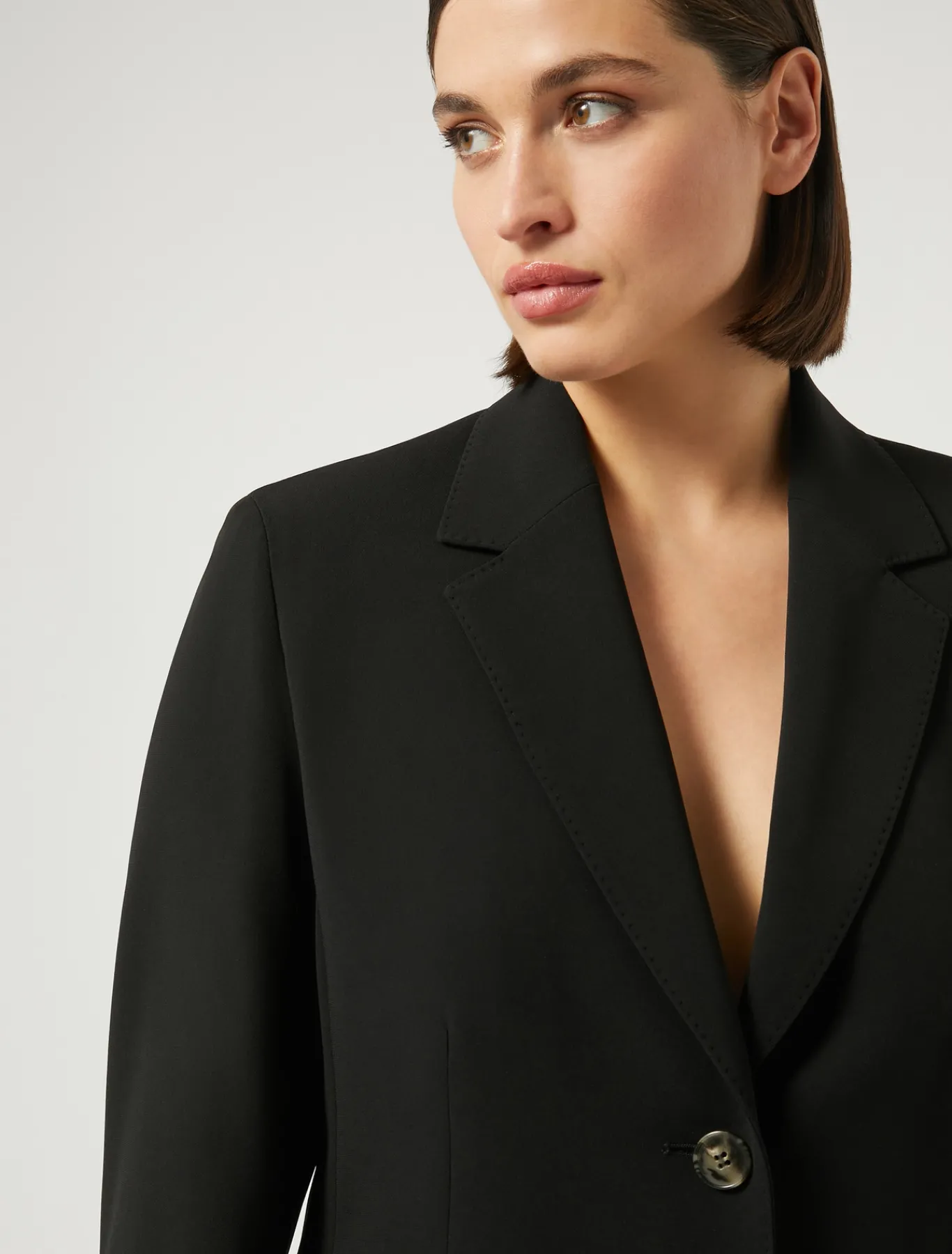 Marina Rinaldi Veste blazer en cady NOIR Clearance