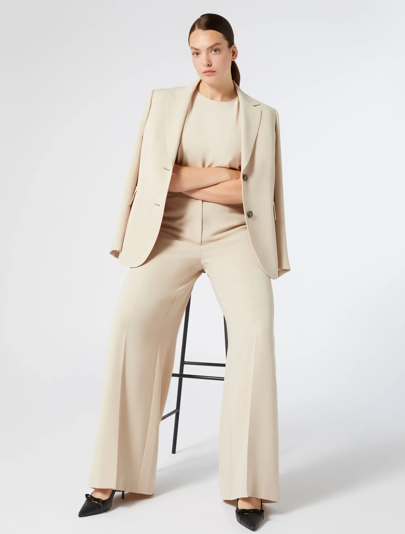 Marina Rinaldi Veste blazer en cady BEIGE Hot