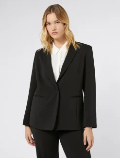 Marina Rinaldi Veste blazer en cady stretch NOIR Fashion