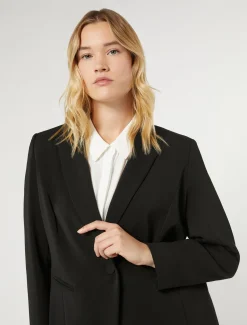 Marina Rinaldi Veste blazer en cady stretch NOIR Fashion
