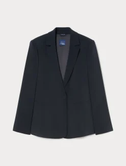Marina Rinaldi Veste blazer en cady stretch BLEUMARINE Clearance