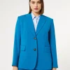 Marina Rinaldi Veste blazer en cady triacétate TURQUOISE Fashion