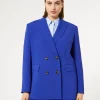 Marina Rinaldi Veste blazer en cady triacétate BLEUVIOLET Online