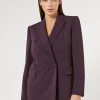 Marina Rinaldi Veste blazer en cady triacétate BORDEAUX Best