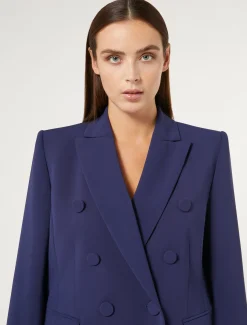 Marina Rinaldi Veste blazer en cady triacétate ENCRE Clearance