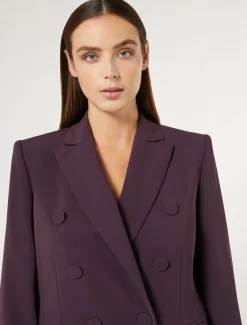 Marina Rinaldi Veste blazer en cady triacétate BORDEAUX Best