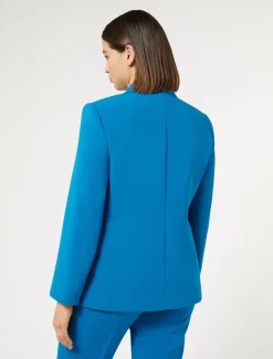 Marina Rinaldi Veste blazer en cady triacétate TURQUOISE Fashion