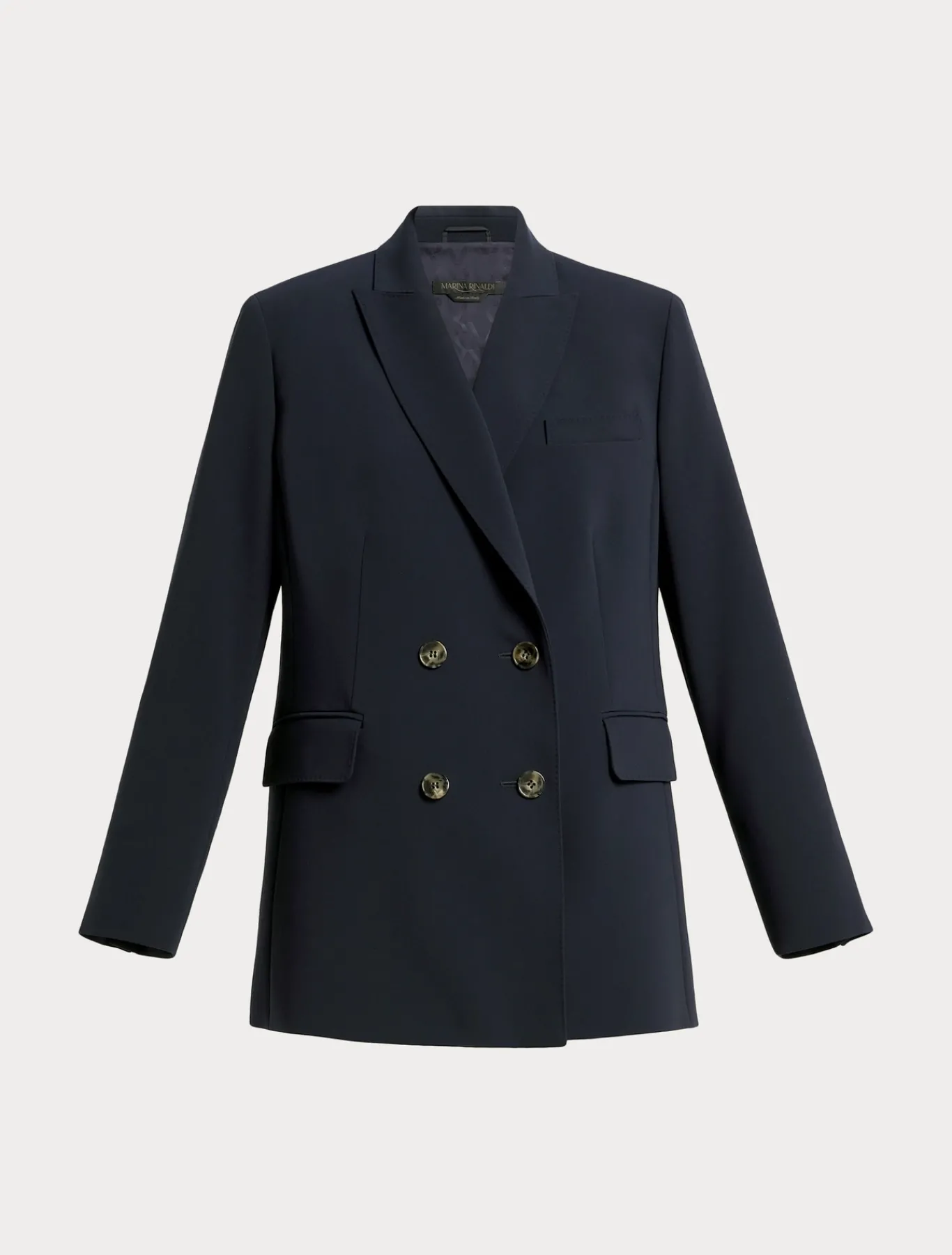 Marina Rinaldi Veste blazer en cady triacétate BLEUNUIT Clearance