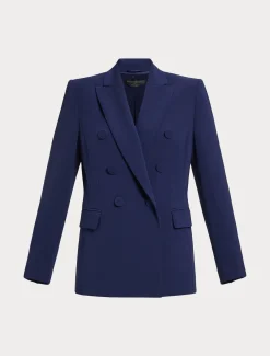 Marina Rinaldi Veste blazer en cady triacétate ENCRE Clearance