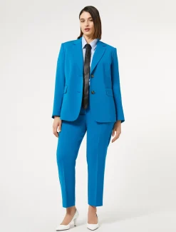 Marina Rinaldi Veste blazer en cady triacétate TURQUOISE Fashion