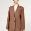 Marina Rinaldi Veste blazer en coton BRONZE New