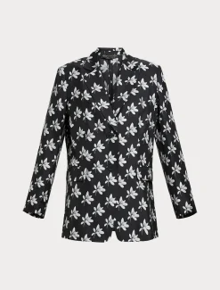 Marina Rinaldi Veste blazer en sergé de soie NOIR Hot