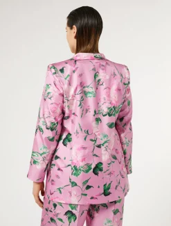 Marina Rinaldi Veste blazer en soie ROSE Outlet
