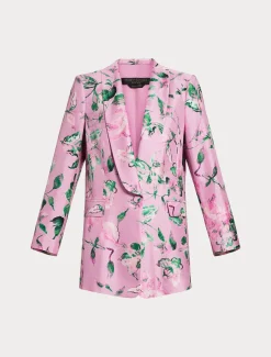 Marina Rinaldi Veste blazer en soie ROSE Outlet