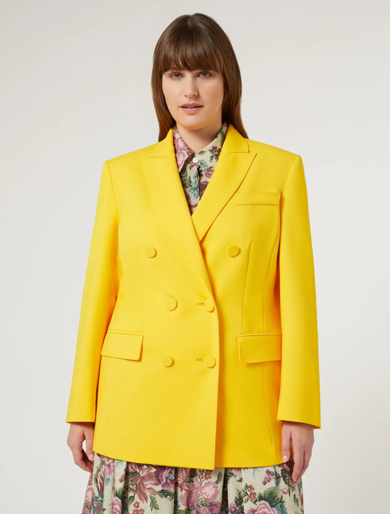 Marina Rinaldi Veste blazer en toile de coton SOLEIL New