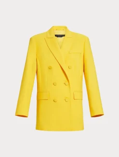 Marina Rinaldi Veste blazer en toile de coton SOLEIL New