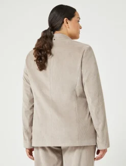 Marina Rinaldi Veste blazer en velours GRISTOURTERELLE Clearance