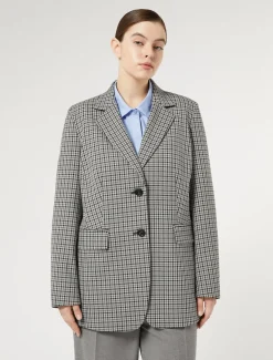 Marina Rinaldi Veste blazer en viscose mélangée NOIR Best