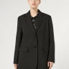 Marina Rinaldi Veste blazer en viscose mélangée NOIR Best