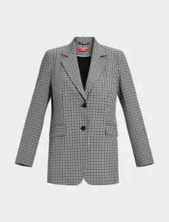 Marina Rinaldi Veste blazer en viscose mélangée NOIR Best
