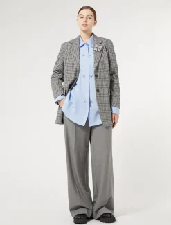 Marina Rinaldi Veste blazer en viscose mélangée NOIR Best