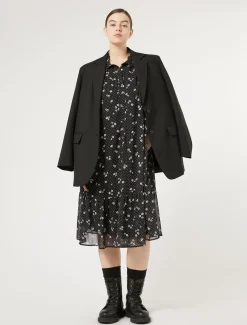 Marina Rinaldi Veste blazer en viscose mélangée NOIR Best