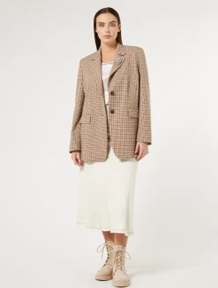 Marina Rinaldi Veste blazer en viscose mélangée ROSE New