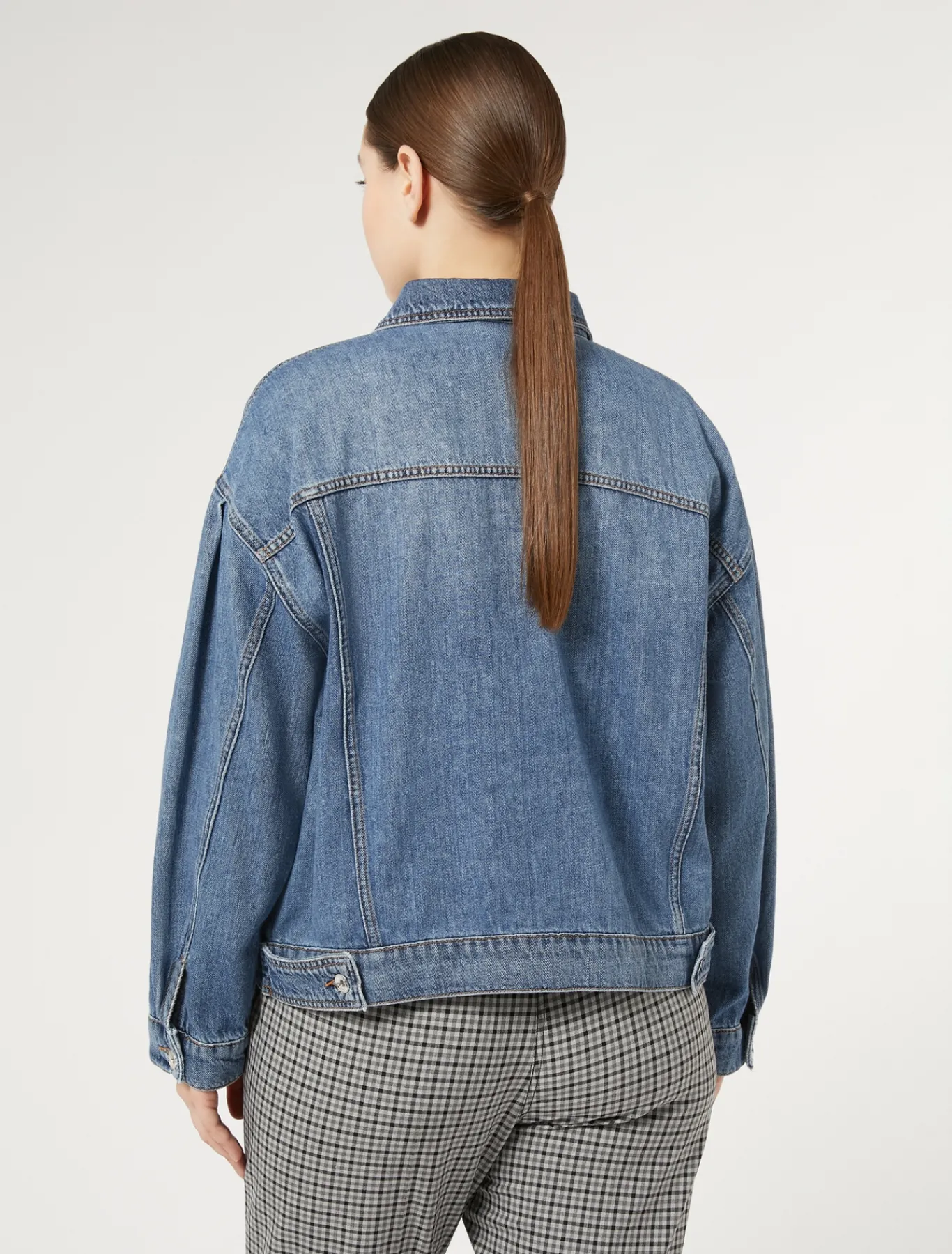 Marina Rinaldi Veste courte en denim BLEU Discount