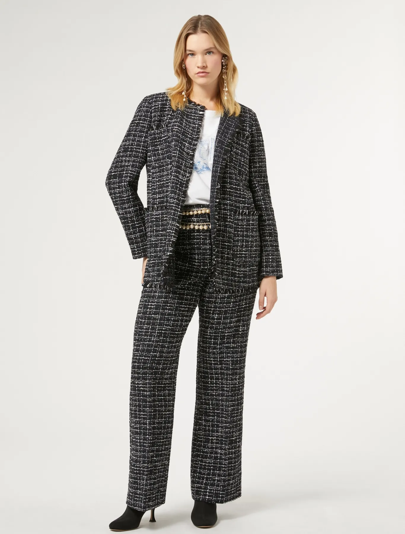 Marina Rinaldi Veste effet bouclé BLEUNUIT Discount