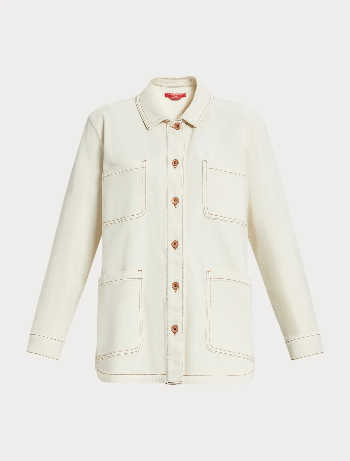 Marina Rinaldi Veste en bull de coton IVOIRE Hot