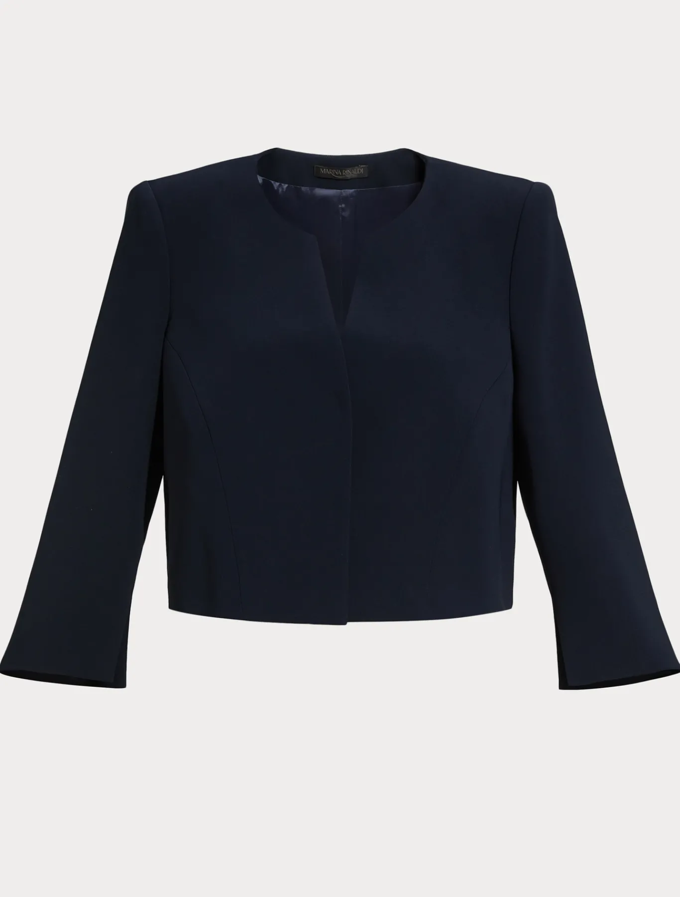 Marina Rinaldi Veste en cady triacétate BLEUNUIT Clearance