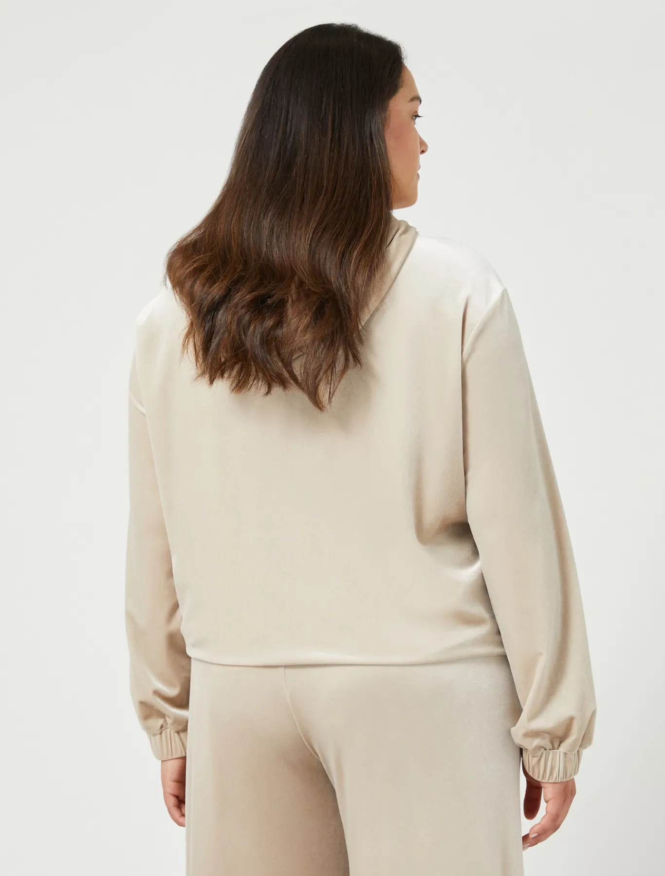 Marina Rinaldi Veste en chenille stretch GRISCLAIR Sale