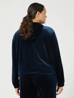 Marina Rinaldi Veste en chenille stretch BLEUNUIT Best