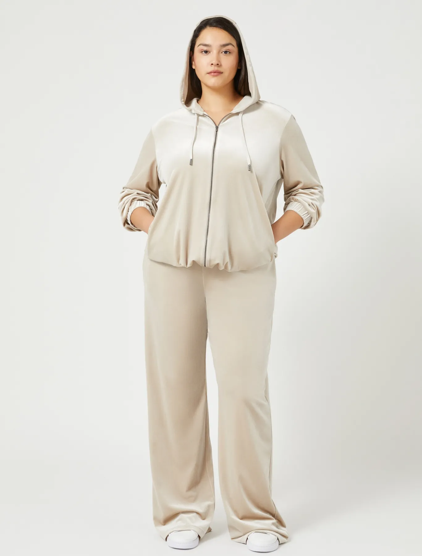 Marina Rinaldi Veste en chenille stretch GRISCLAIR Sale