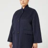 Marina Rinaldi Veste en double laine BLEUMARINE Clearance