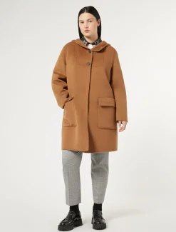 Marina Rinaldi Veste en double laine BISCUIT Outlet