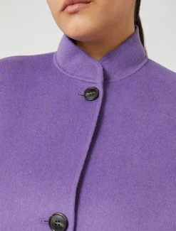Marina Rinaldi Veste en double laine VIOLET Clearance