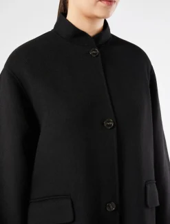 Marina Rinaldi Veste en double laine NOIR Hot