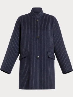 Marina Rinaldi Veste en double laine BLEUMARINE Clearance