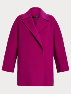Marina Rinaldi Veste en double laine CYCLAMEN Outlet